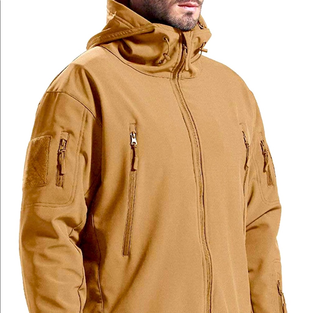 FREE SOLDIER Men's Outdoor Waterproof Military Tactical Jacket New w/ out tags